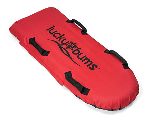 Lucky Bums The Big Air Inflatable Sled, Red, One Size