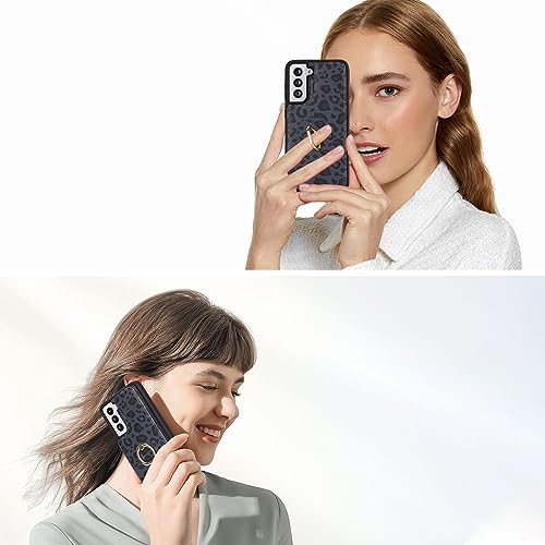 Funda Samsung S21 FE 5G Lipvina con tarjetero y anillo integrado de 6.4" 5