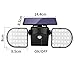 OUSFOT Luz Solar Exterior 56 LED Foco Solar con Sensor de Movimiento...