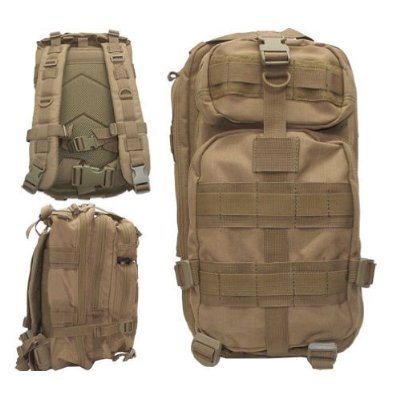 Level III Lv3 Molle Assault Pack Backpack--TAN
