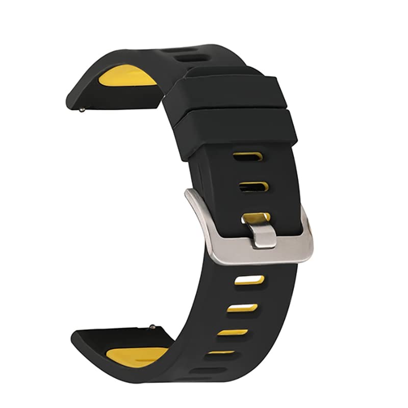 Correa Garmin Venu SQ y Vivoactive 4 de silicona suave premium 22mm 3