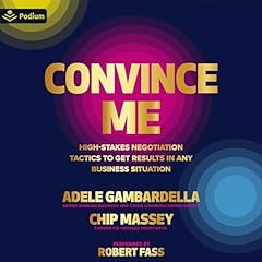 Convince Me Audiolibro Por Adele Gambardella, Chip Massey arte de portada
