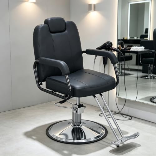 Fotel salonowy rozkładany, fotel fryzjerski, fotel do stylizacji