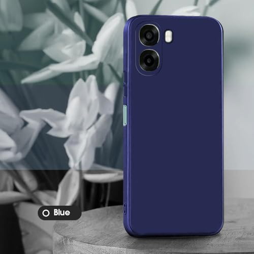 Image of Back Cover for Oppo A6x 5G / A6x 4G / K14x 5G | Full Camera Protection | Premium Liquid Silicon Case | Flexible Bumper Case for Oppo A6x 5G / A6x 4G / K14x 5G (Dark Blue)