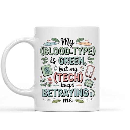 Personalized Green Consumer Coffee Mug 15oz Ceramic - Earth Lover