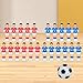 Tdoutop Tabletop Soccer Supplies Foosball Player Parts and Accessories