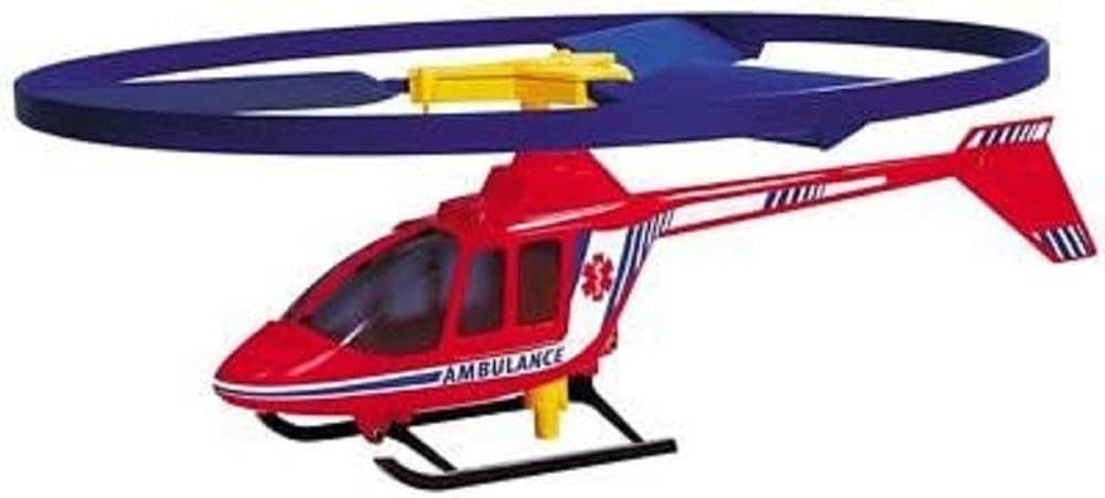 Hélicoptère à Lanceur Günther Flugspiele – Modèle Ranger – Ref. 1642 – 1980 – Rare