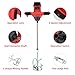 Cement Mixer 2300W, Handheld Electric Concrete Mixer with 6 Adjustable Speed, 110V Portable Mud Mixer Paint Mixer for Motar Grout Plaster Thinset Fodder Stirring Tool