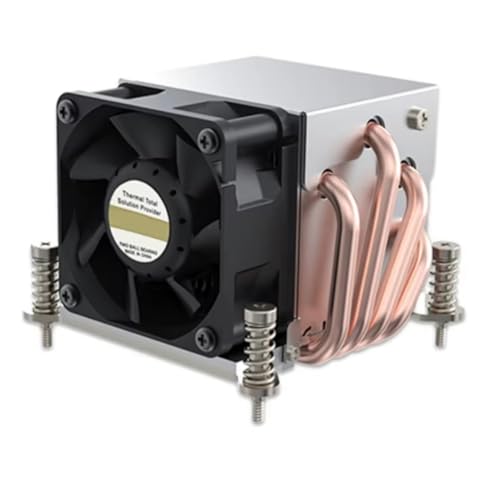 Disipador LGA2011-R63 de 150 W para servidor 2U con 4 tubos y paso de 80x80 mm