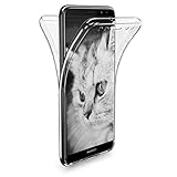 MATERIAL: La cubierta protectora está fabricada con TPU suave y resistente, que protege ambas caras de tu smartphone de la suciedad, polvo, arañazos y golpes.