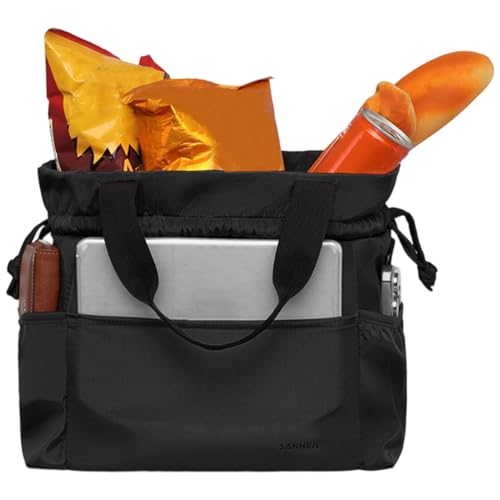 Streysisl Bolsa de almuerzo aislada, bolsa térmica de 11 L para alimentos, hombres, mujeres, trabajadores, escuela, trabajo, viajes, senderismo, pesca, picnic, barbacoa