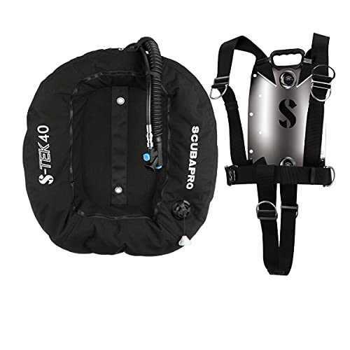 SCUBAPRO S-Tek Pure System, Harness, Donut Wing 40lbs/18kg