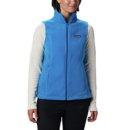 Columbia Women's Benton Springs Soft Fleece Vest, Dark Cyan, L