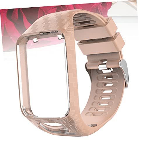 Bracelet montre silicone sculpté Uonlytech compatible ajustable - 7