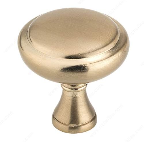 Richelieu Hardware - Traditional Metal KNOB - BP79032CHBRZ (Champagne Bronze)