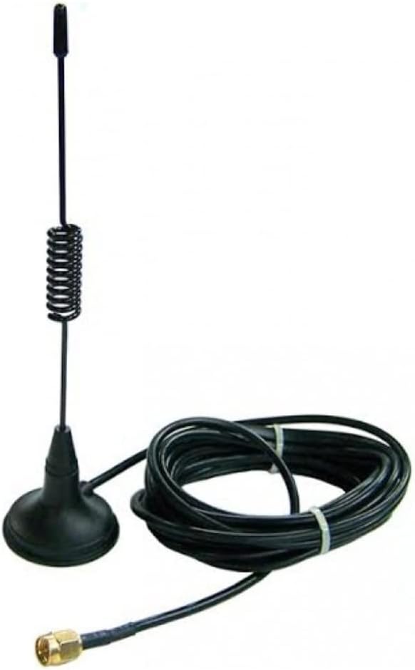 GSM6DBI GSM Magnetic 6 dBi Antenna SMA 900/1800MHz RG174 Cable 3M Long