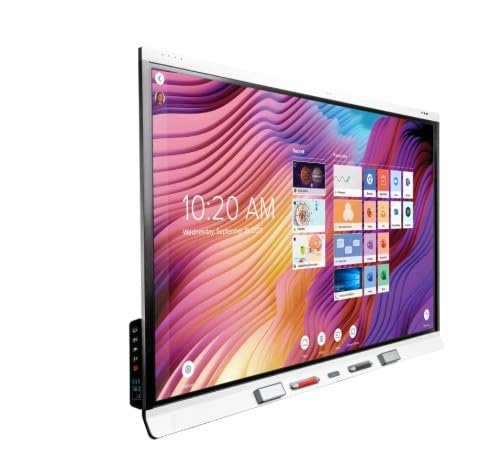 Image of Smart Technologies SMARTBOARD SBID-6275S-V3-P - 75 inch Interactive Screen w /iQ, 4K UHD LED 60 Hz (Black)