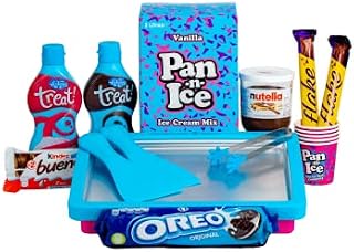 Pan-n-Ice Ice Cream Maker Bubba Pack - Make Ice Cream Rolls at Home PAN N ICE