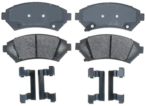 ACDelco Gold 17D818MH (19111426) Semi-Metallic Front Disc Brake Pad Set
