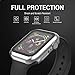 Case Compatible with Apple Watch 38MM Series 3/2/1/ with Built-in Tempered Glass Screen Protector, All-Around Ultra-Thin Bumper Full Cover Hard PC Protective Case for iWatch