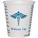 Solo Foodservice R3-43107 Medicine Design Wax Coated Paper Graduated Cup 3 oz., 100 Count