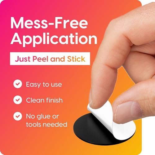 Hygloss 500 Pcs Magnetic Dots with Adhesive Backing – 3/4-Inch Round Sticky Magnet Dots – Small Magnets for Crafts – Thin Flat Circle Magnetic Stickers for Fridge, Classroom, Whiteboard, Pictures by Hygloss - Image 4