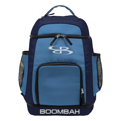 Boombah Swish Basketball Backpack Solid Navy/Columbia BM-9010C23 N/CB