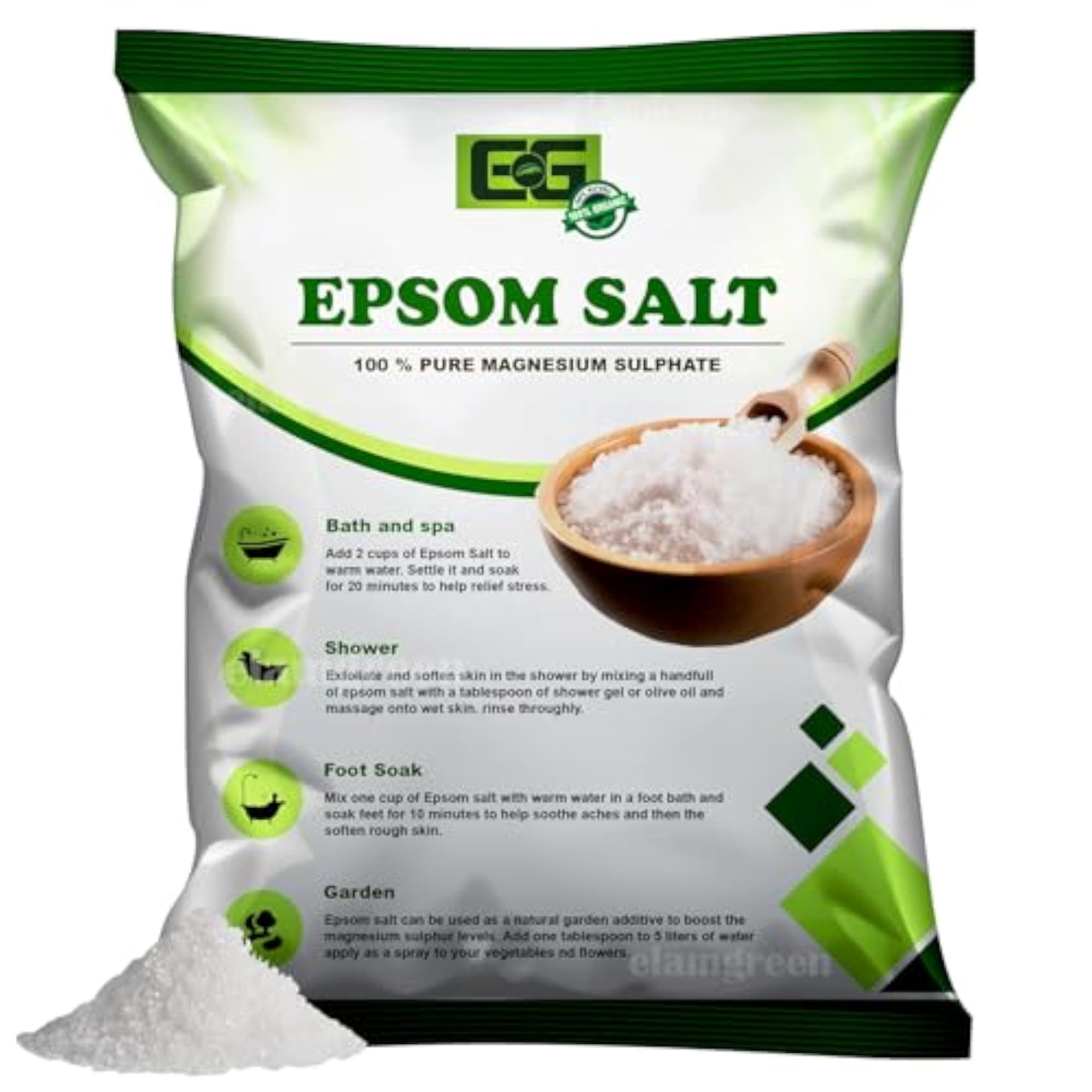 Epsom Salt for Bath, 1KG
