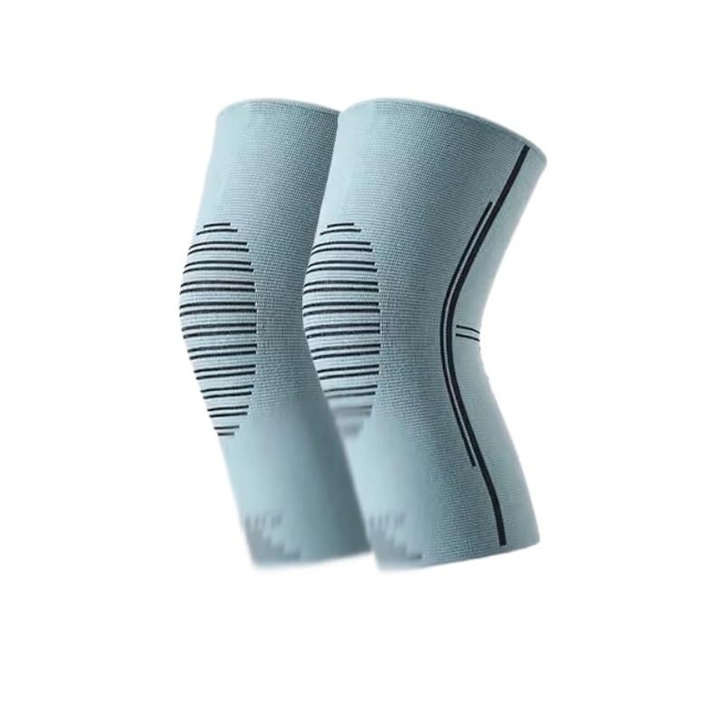 Exercise, protection Knee Pads for Men and Women Sports Running Fitness Joint Knee Thin Protective Gear for Fitness, cycling, running, playing football(Gray,Small)
