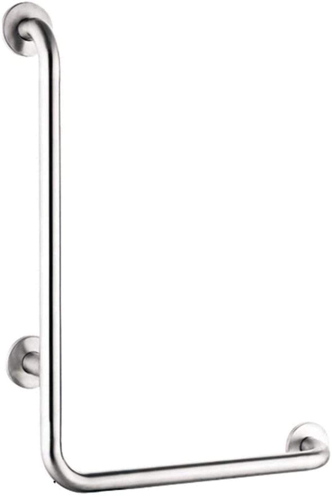 Barres d'appui de salle de bain en L contre le risque de chute sous la douche