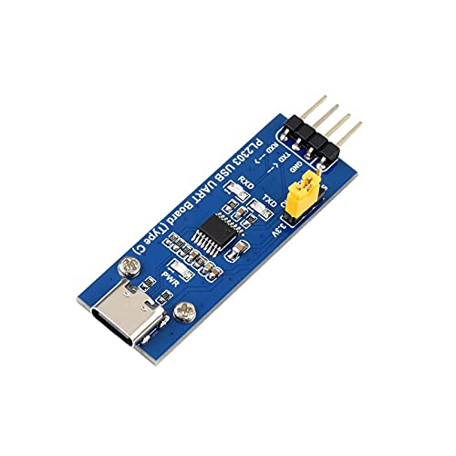 Waveshare PL2303 USB UART Board (Type C), USB to UART (TTL) Communication Module, USB-C Connector-image-35