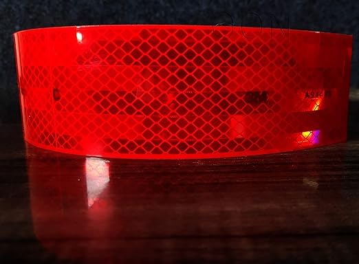 Image of 3M RRR4FT High Intensity Prismatic Grade Conspicuity Reflective Tape, (O2x10 FEET)
