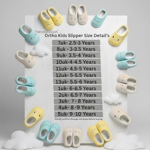 Image of Ortho Comfort Flip Flops, Multi Colour Combination, Comfortable Stylish Casual Boys Slipper | 2-10 Years. (Refer size chart in images)
