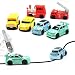 Magic Mini Pen Inductive Toy Car Truck Tank Bus Follow Any Drawn Line Battery Included For Pre-school Learning and Children (Blue Car)