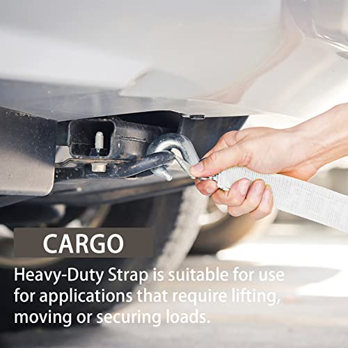 Image of Polyester Webbing Strap 16+Colors - 1 inch&1.5 inch&1.9 inch - 16.5 25 33 55 Yards Heavy Duty Webbing Roll, Flat Webbing Strap for Indoor&Outdoor Gear, Climbing, DIY Crafting, Repairing