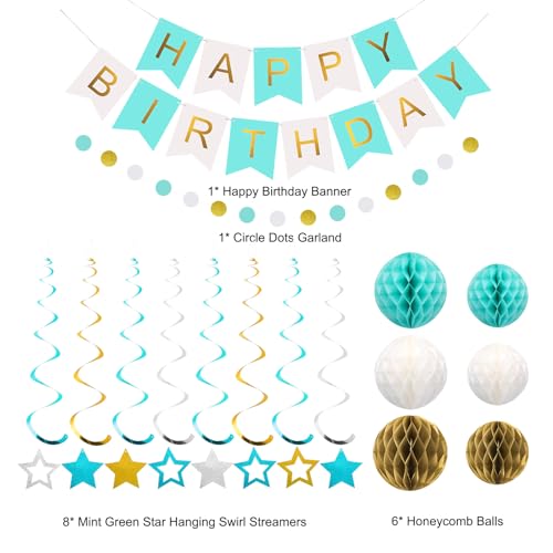 Image of meowtastic Birthday Decorations Happy Birthday Banner with Honeycomb Balls
