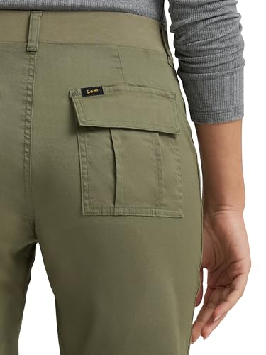 Image of Lee Women's Ultra Lux Comfort with Flex-to-go Utility Capri Pant