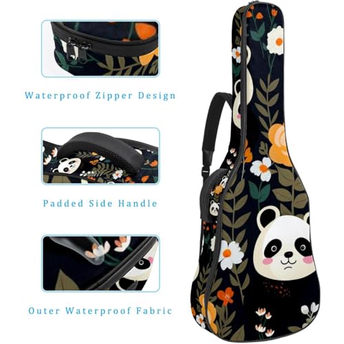 Sac pour guitare antichoc protégeant de la pluie et des rayures