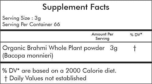 Image of Brahmi Powder 200 Gms Pack of 5