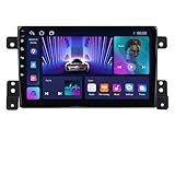 Estéreo para Coche Suzuki para Grand para Vitara 2005-2015 con CarPlay inalámbrico, Android Auto, GPS y DSP Integrado Sistema de navegación en el automóvil