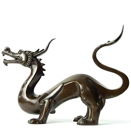 Sculpture animal cuivre rétro pour embellir un espace vide et personnaliser un bureau