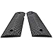 Cool Hand 1911 Grips, Magwell Cut, Full Size(Government/Commander), Sunburst Texture,G10, Ambi Safety Cut Grey/Black