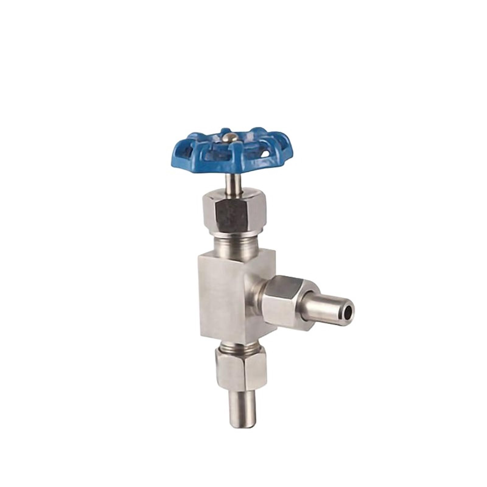 Vanne à pointeau d'angle J24W-160P en inox 304 DN10 14mm pour haute pression