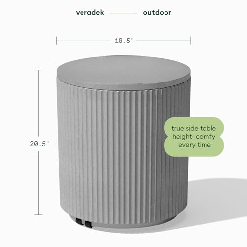Image of Veradek Cooler Side Table - Outdoor Cooler Table and Ice Chest