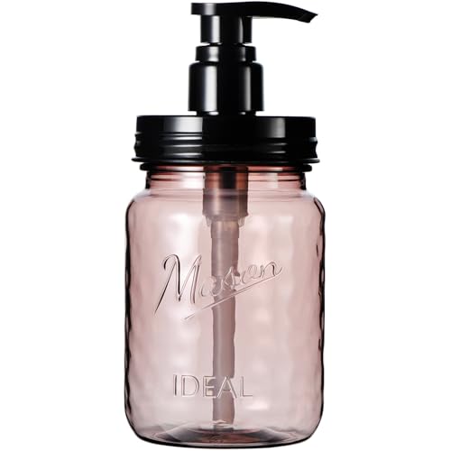 Amolliar 16 Oz Plastic Soap Dispenser Refillable Hand Dish Soap Dispenser