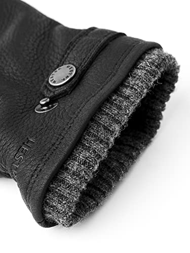 Hestra Elk Utsjo Glove – Elk Leather Glove For Winter Sports - Black - 8 #TOP2