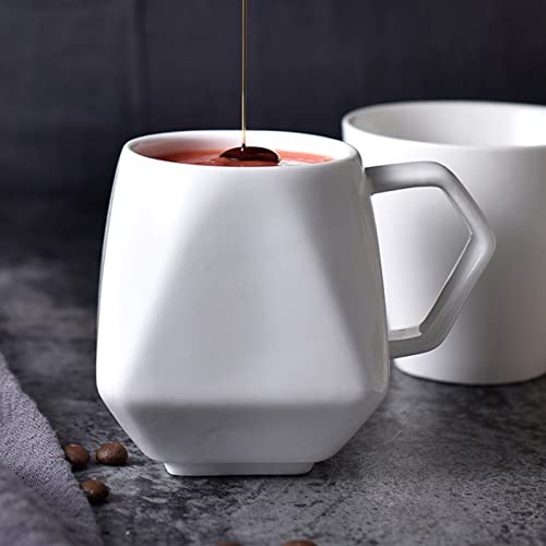 Porcelanowe filiżanki do kawy, filiżanki i filiżanki, 150 ml zestaw filiżanek do kawy, zestaw porcelanowych filiżanek do herbaty ze spodkiem, wzór liści, złota krawędź, ceramiczny kubek, elegancka