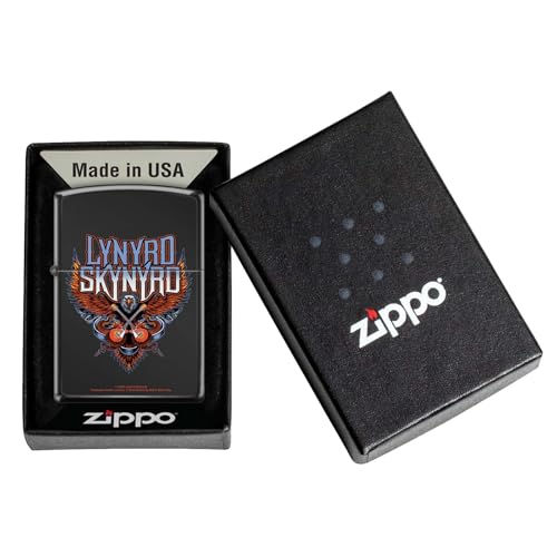 Encendedor Zippo Black High Polish Lynyrd Skynyrd miniatura 3