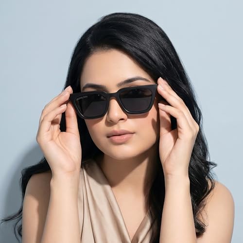 Image of ROYAL SON Square Cat Eye Men Women Fashion Sunglasses Polarized UVA /UVB Protection