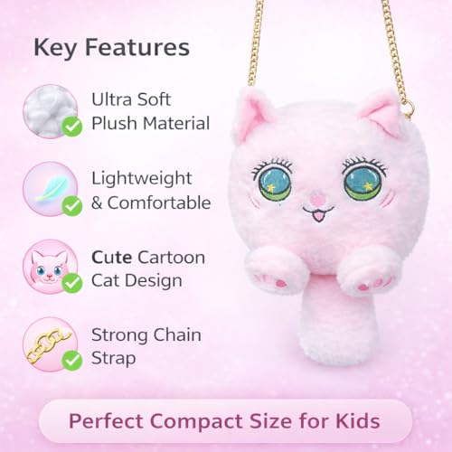 Image of Cute Tiger Plush Sling Bag for Kids | Soft Toy Shoulder Bag with Adjustable Strap | Lightweight Animal Backpack for Boys & Girls | Travel & Gift Bag - Black & White